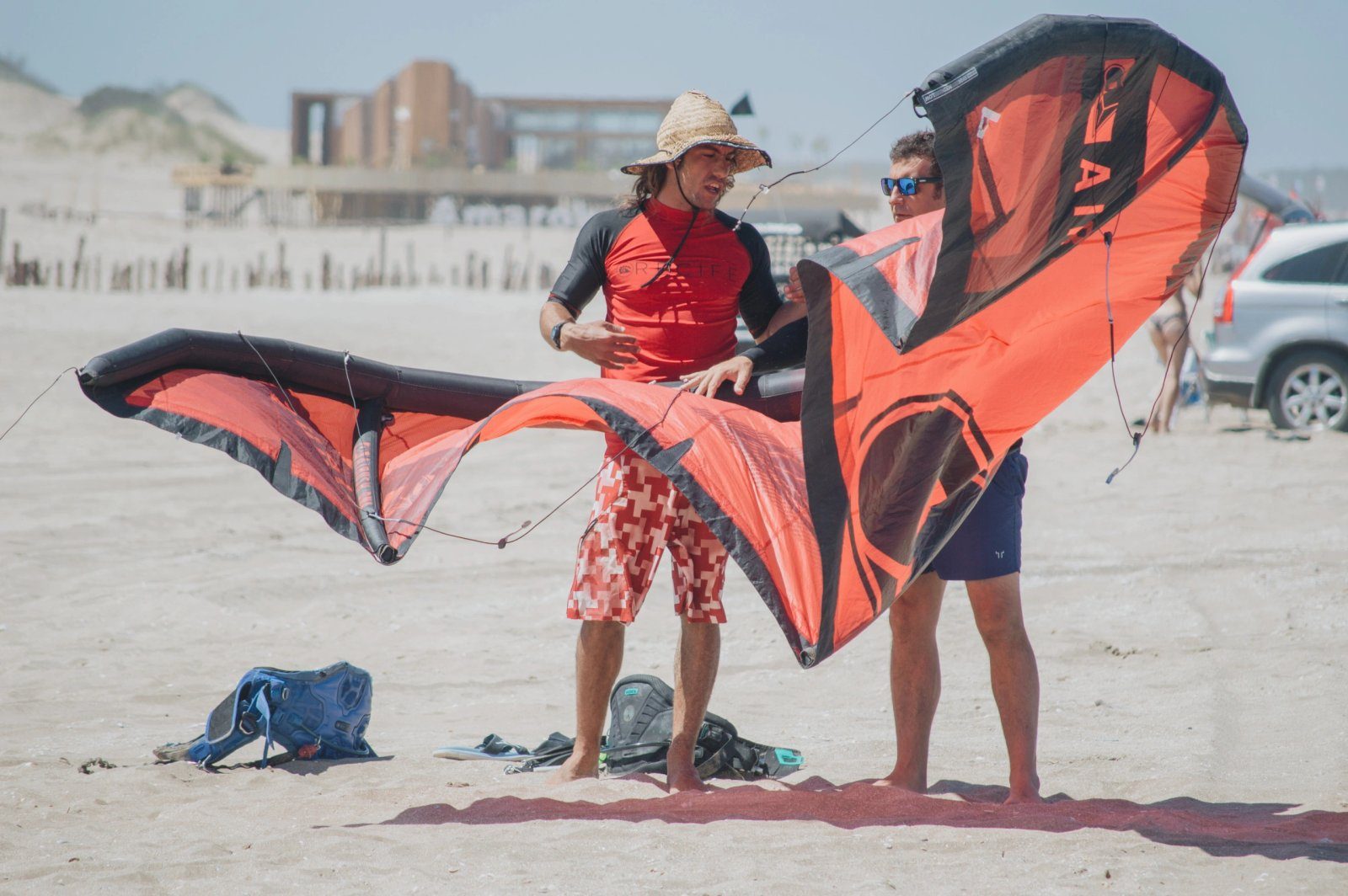 Material de kitesurf